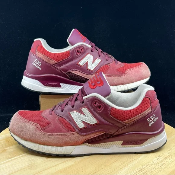 New Balance Shoes New Balance Mens M53oxb Redwhite Vintage